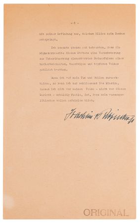 Lot #7124 Joachim von Ribbentrop Typed Manuscript Signed at Nuremberg - His Final Defense Plea - Image 5