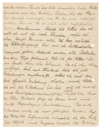 Lot #7011 Hermann Göring Autograph Letter Signed to Anthony Fokker on Promoting His Aircraft in Denmark: 