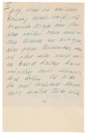 Lot #7116 Hermann Göring Document Signed at Nuremberg and Emmy Göring Autograph Letter Signed to the International Military Tribunal, Pleading for a Final Visit with Her Husband - Image 4