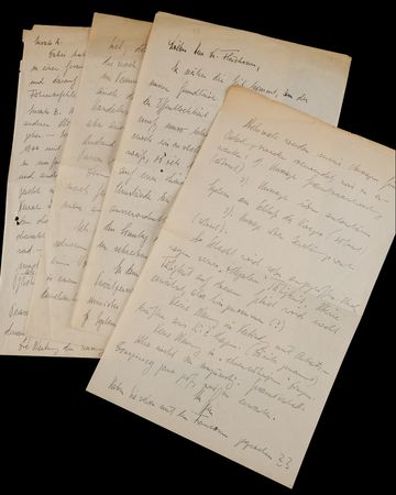 Lot #7225 Albert Speer Autograph Letter Signed to