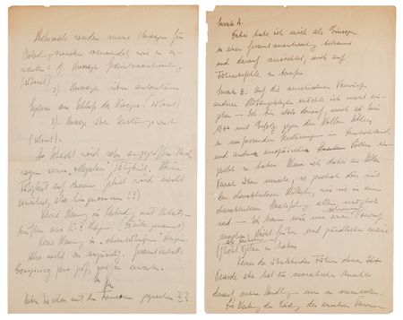 Lot #7225 Albert Speer Autograph Letter Signed to His Attorney, Constructing His Nuremberg Defense: 