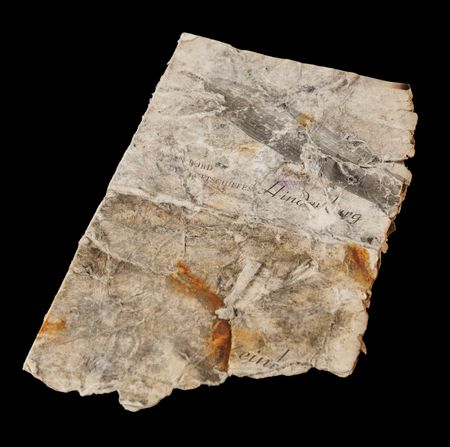 Lot #7015 Hindenburg Disaster: Original Ticket, Radiogram, Wine Menu, and Zeppelin China Fragment Recovered from Wreckage - Image 2