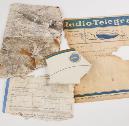 Lot #7015 Hindenburg Disaster: Original Ticket,