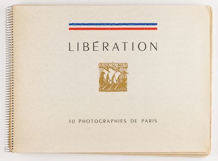 Lot #7048 Pierre Koenig’s 'Liberation of Paris' Presentation Album (1945), Featuring (50) Photographs of Leclerc’s Armored Division, Street Fighting, and Charles de Gaulle - Image 1
