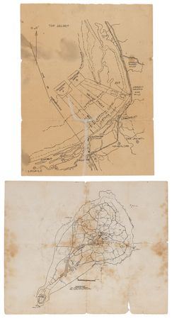 Lot #7077 Iwo Jima 5th Marine Division Archive of (120+) Pages of Top Secret Invasion Plans, Intelligence Reports, Maps, and Battlefield Ammunition Records - Image 2