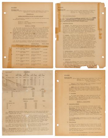 Lot #7077 Iwo Jima 5th Marine Division Archive of (120+) Pages of Top Secret Invasion Plans, Intelligence Reports, Maps, and Battlefield Ammunition Records - Image 5