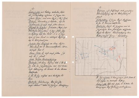Lot #7026 Erwin Rommel Signed and Annotated 1932