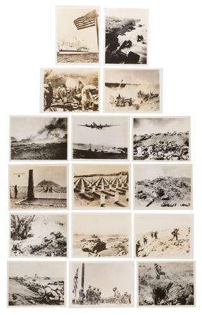 Lot #7078 Iwo Jima Collection of (100+) Photographs, Documenting the Invasion, Combat, and Aftermath - Image 3