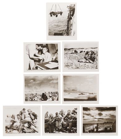 Lot #7078 Iwo Jima Collection of (100+) Photographs, Documenting the Invasion, Combat, and Aftermath - Image 4