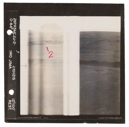 Lot #7079 Iwo Jima Collection of (39) Reconnaissance Photographs, With Combat Team 26 and USS Hocking Markings - Image 4