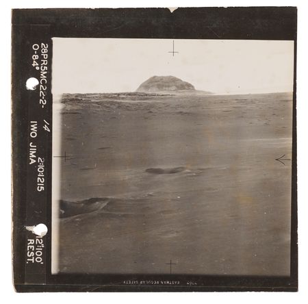 Lot #7079 Iwo Jima Collection of (39) Reconnaissance Photographs, With Combat Team 26 and USS Hocking Markings - Image 6