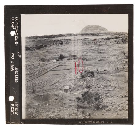 Lot #7079 Iwo Jima Collection of (39) Reconnaissance Photographs, With Combat Team 26 and USS Hocking Markings - Image 8