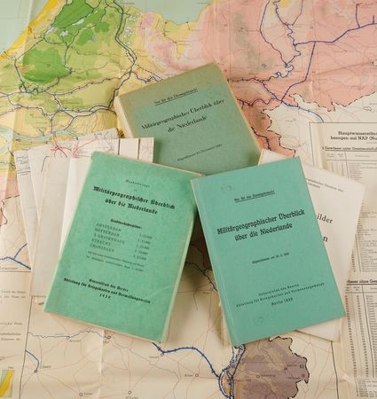 Lot #7017 German Army General Staff Archive of (38) Maps and Studies of Belgium and the Netherlands, with Coverage of Luxembourg (1939–1940) - Image 2