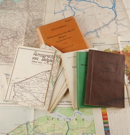 Lot #7017 German Army General Staff Archive of (38) Maps and Studies of Belgium and the Netherlands, with Coverage of Luxembourg (1939–1940) - Image 3