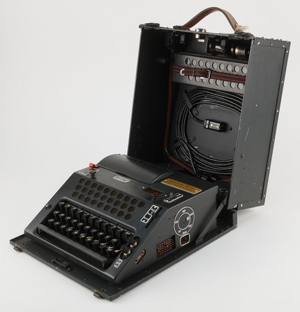 Lot #7275 Swiss NEMA Model 45 Cipher Machine - Successor to Enigma - Image 2