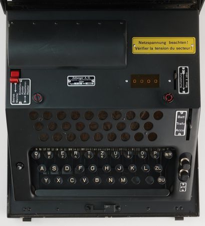 Lot #7275 Swiss NEMA Model 45 Cipher Machine - Successor to Enigma - Image 3