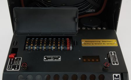 Lot #7275 Swiss NEMA Model 45 Cipher Machine - Successor to Enigma - Image 5