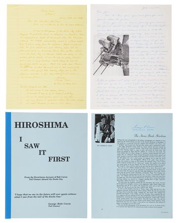 Lot #7094 Enola Gay: George R. Caron (4) Signed