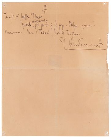 Lot #7278 Benito Mussolini Handwritten 'Proclamation of Revolution,' Issued on the Eve of the March on Rome (1922) - Image 4