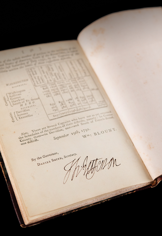 Lot 8059 Thomas Jefferson Signed First Edition of the 1791 U.S. Census, Accounting for Free Whites and Slaves - 