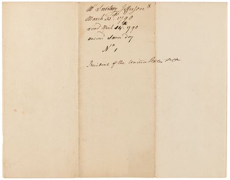 Lot #8057 Thomas Jefferson Letter Signed Communicating Acts for the First United States Census and Rules for Granting Citizenship to Immigrants - Image 4