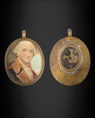 Lot #8067 George Washington Memorial Portrait