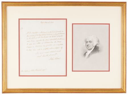Lot #8028 John Adams Revolutionary War-Dated Autograph Letter Signed to John Hancock, Written While Finalizing the Treaty of Paris Ending the Revolutionary War - Image 2