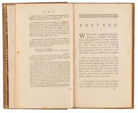 Lot #8002 John Dickinson: An Essay on the Constitutional Power of Great-Britain over the Colonies in America (First Edition, 1774) - Image 5