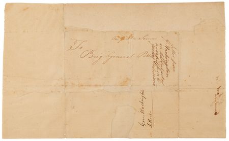 Lot #8017 George Washington Revolutionary War-Dated Letter Signed to Brig. Gen. Potter, Planning a War 