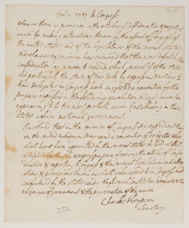 Lot #8046 David Hartley the Younger (7) Revolutionary War-Era Handwritten Manuscripts on Peace Negotiations by Britain's Sole Signatory to the Treaty of Paris - Image 5