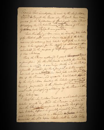 Lot #8032 Arthur Middleton Handwritten