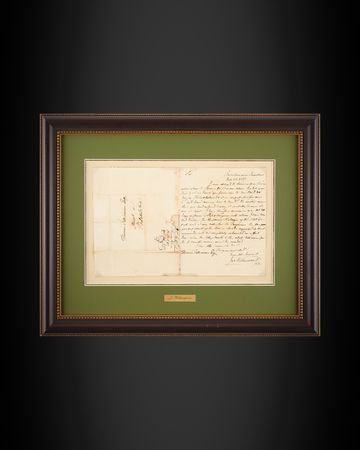 Lot #8031 John Witherspoon Autograph Letter Signed