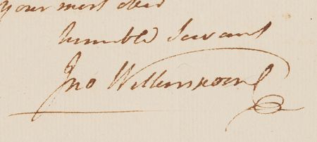 Lot #8031 John Witherspoon Autograph Letter Signed to Constitution Signer Thomas FitzSimons, Written One Month After the Signing of the Constitution, Discussing Hard-Money Shortages and Princeton Finances (1787) - Image 4