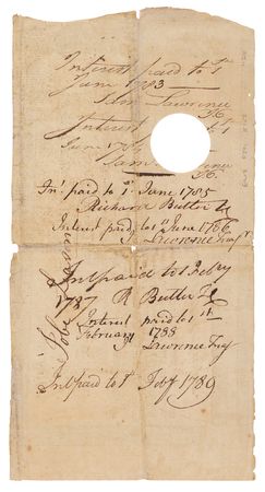 Lot #8044 John Lawrence War-Dated Signed Connecticut Pay Order, Issued to a Free Black Soldier and Veteran of Germantown, Monmouth, and Valley Forge (1782) - Image 3