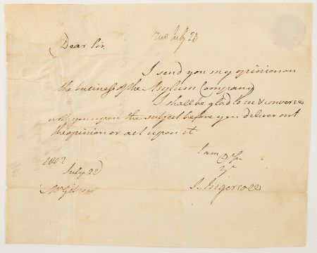 Lot #8048 Constitution Signers: Complete Set of (40) Autographs with Founding Fathers George Washington, Benjamin Franklin, Alexander Hamilton, and James Madison - Image 43