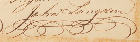 Lot #8048 Constitution Signers: Complete Set of (40) Autographs with Founding Fathers George Washington, Benjamin Franklin, Alexander Hamilton, and James Madison - Image 58