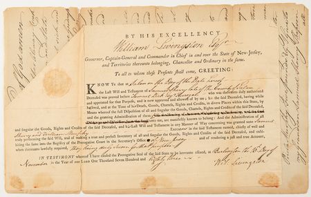 Lot #8048 Constitution Signers: Complete Set of (40) Autographs with Founding Fathers George Washington, Benjamin Franklin, Alexander Hamilton, and James Madison - Image 59
