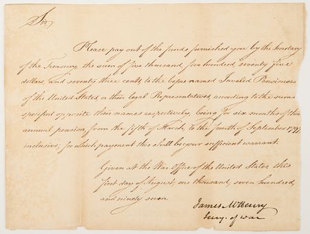 Lot #8048 Constitution Signers: Complete Set of (40) Autographs with Founding Fathers George Washington, Benjamin Franklin, Alexander Hamilton, and James Madison - Image 63