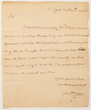 Lot #8048 Constitution Signers: Complete Set of (40) Autographs with Founding Fathers George Washington, Benjamin Franklin, Alexander Hamilton, and James Madison - Image 68
