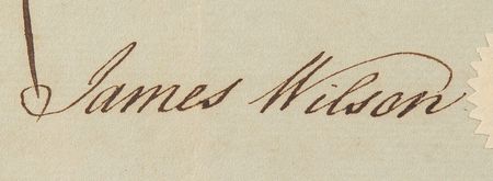 Lot #8048 Constitution Signers: Complete Set of (40) Autographs with Founding Fathers George Washington, Benjamin Franklin, Alexander Hamilton, and James Madison - Image 97