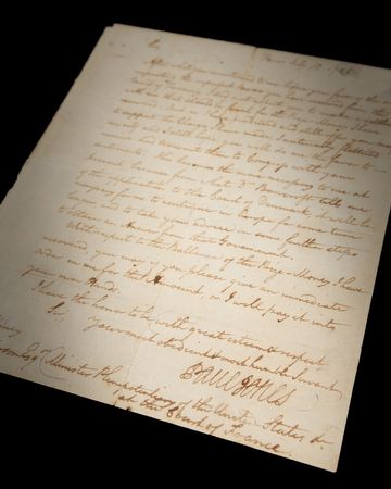 Lot #8047 John Paul Jones Autograph Letter Signed