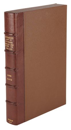 Lot #8050 Thomas Jefferson’s Copy of Sir John Davies’ Le Premier Report (Dublin, 1615), Retaining His Characteristic “TJ” Ownership Markings, Descended from the Library of Sir John and Peyton Randolph - Image 14