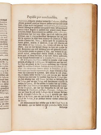 Lot #8050 Thomas Jefferson’s Copy of Sir John Davies’ Le Premier Report (Dublin, 1615), Retaining His Characteristic “TJ” Ownership Markings, Descended from the Library of Sir John and Peyton Randolph - Image 2