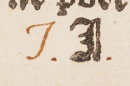 Lot #8050 Thomas Jefferson’s Copy of Sir John Davies’ Le Premier Report (Dublin, 1615), Retaining His Characteristic “TJ” Ownership Markings, Descended from the Library of Sir John and Peyton Randolph - Image 3