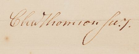 Lot #8053 Charles Thomson Document Signed as Secretary of the Continental Congress, Appropriating $100,000 for the Establishment of Permanent Capital Buildings - Image 3
