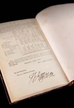 Lot #8059 Thomas Jefferson Signed First Edition of