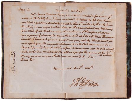 Lot #8059 Thomas Jefferson Signed First Edition of the 1791 U.S. Census, Accounting for Free Whites and Slaves - 