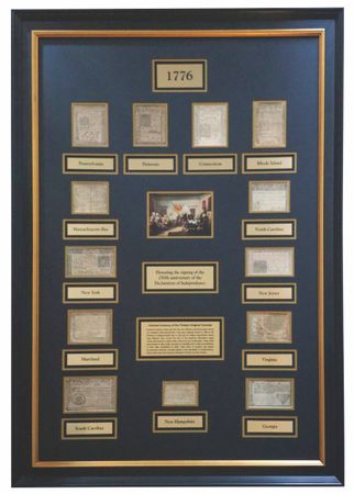 Lot #8049 Colonial Currency of the Thirteen Colonies (1776) - Image 2