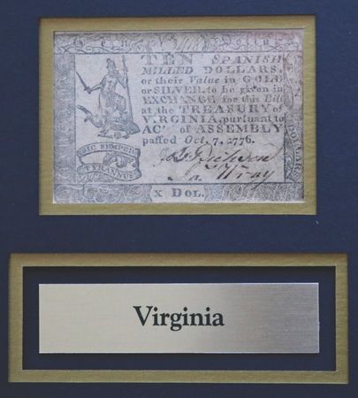 Lot #8049 Colonial Currency of the Thirteen Colonies (1776) - Image 8